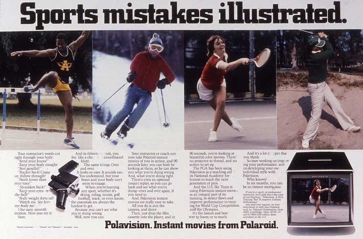 Sports mistakes illustrated.